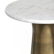 Nicollette - Side Table - Antique Brass - R&R Furniture Gallery (Fountain Valley, CA)