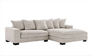 Luxe - Oversized 2 Piece Sectional Couches For Living Room, L Shaped Sofa With Chaise - R&R Furniture Gallery (Fountain Valley, CA)