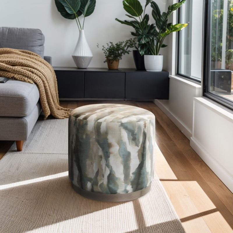 Oval Accent Ottoman - Multi - R&R Furniture Gallery (Fountain Valley, CA)