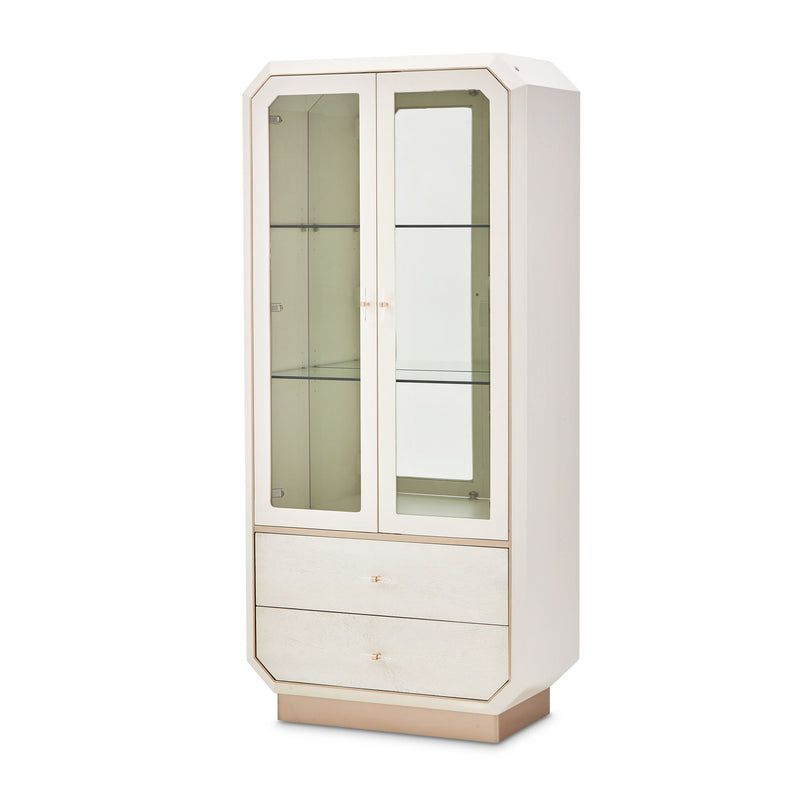 La Rachelle - Display Cabinet - Champagne - R&R Furniture Gallery (Fountain Valley, CA)