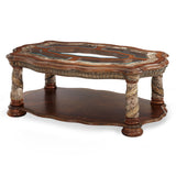 Villa Valencia - Cocktail Table - Classic Chestnut - R&R Furniture Gallery (Fountain Valley, CA)