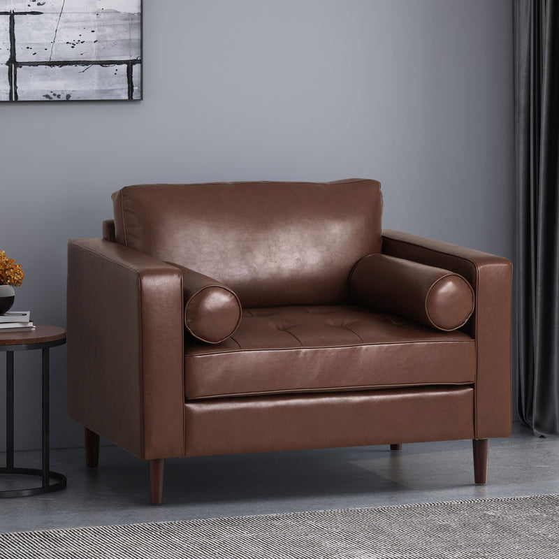 Sophisticated Club Chair With Relaxing Comfor - R&R Furniture Gallery (Fountain Valley, CA)