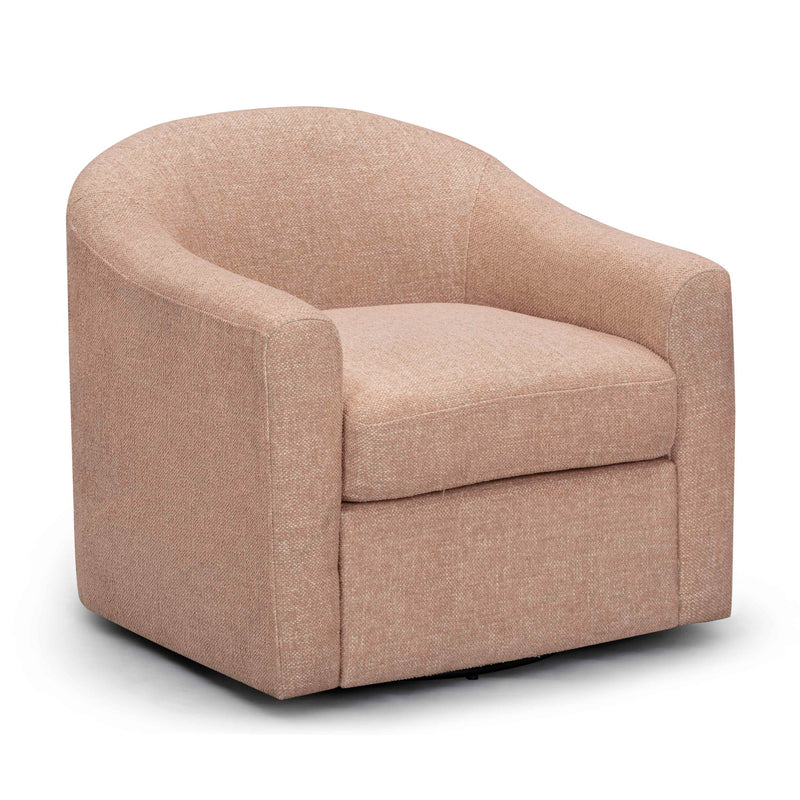 TOV Furniture Thao swivel chair with a modern design, featuring a cushioned seat and a sleek swivel base.