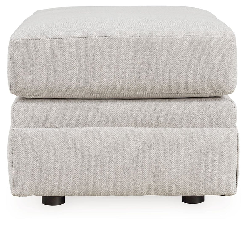 Maitelynn - Ottoman - Chalk - R&R Furniture Gallery (Fountain Valley, CA)