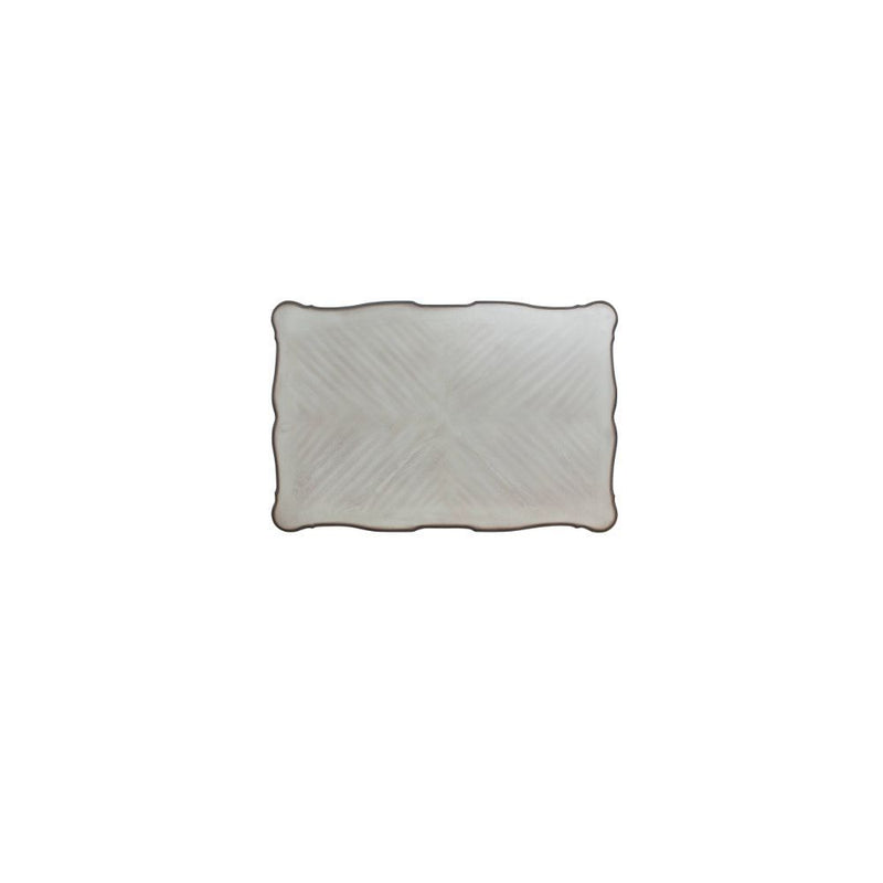 Dresden - 20" Coffee Table - Vintage Bone White - R&R Furniture Gallery (Fountain Valley, CA)