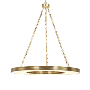 Newport - 1 Light LED Pendant - Brass