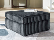 Midnight-Madness - Oversized Accent Ottoman - R&R Furniture Gallery (Fountain Valley, CA)
