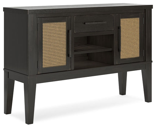 Galliden - Dining Room Server - Black - R&R Furniture Gallery (Fountain Valley, CA)