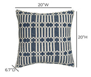 Maresh - 20" Square Woven Pillow - R&R Furniture Gallery (Fountain Valley, CA)