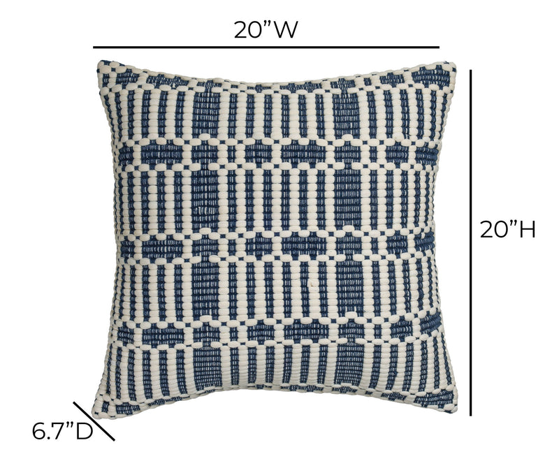 Maresh - 20" Square Woven Pillow - R&R Furniture Gallery (Fountain Valley, CA)