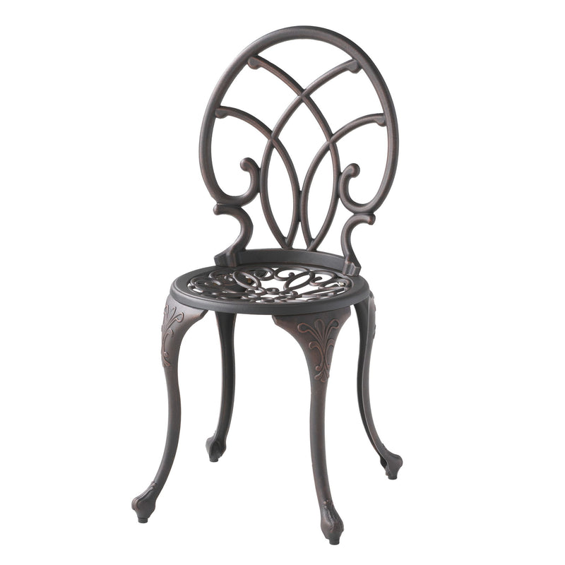 Charleston 3 Pieces Cast Bistro Set - Copper - R&R Furniture Gallery (Fountain Valley, CA)