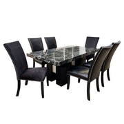 Jhoanna - Dining Table - Black - R&R Furniture Gallery (Fountain Valley, CA)