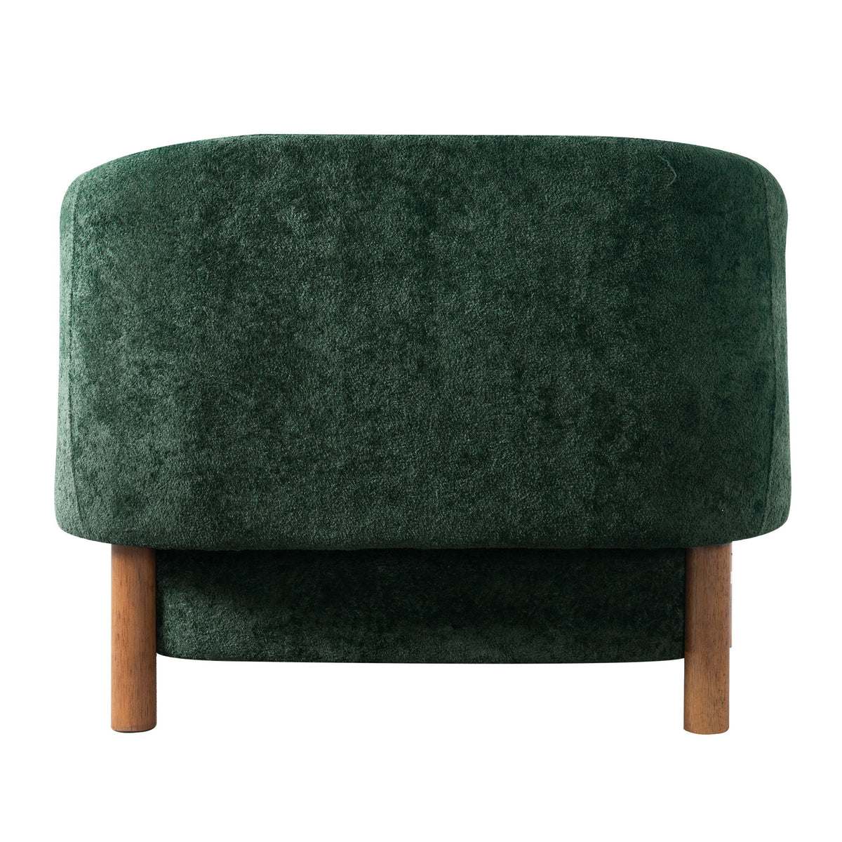 Modern Accent Chair With Recessed Arms And Tight Back