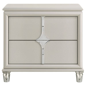 Gwendolyn - 2 Drawer Nightstand - White