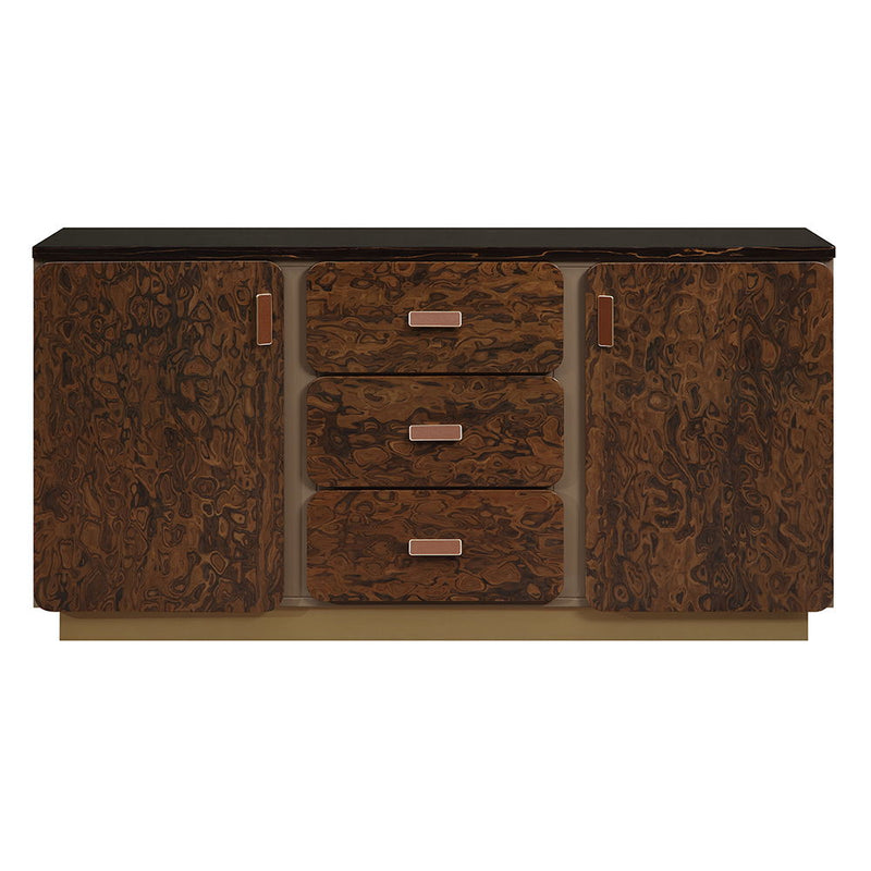 Marcelino - Dresser - Cherry Oak - R&R Furniture Gallery (Fountain Valley, CA)