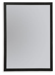 Danziar - Bedroom Mirror - Black - R&R Furniture Gallery (Fountain Valley, CA)