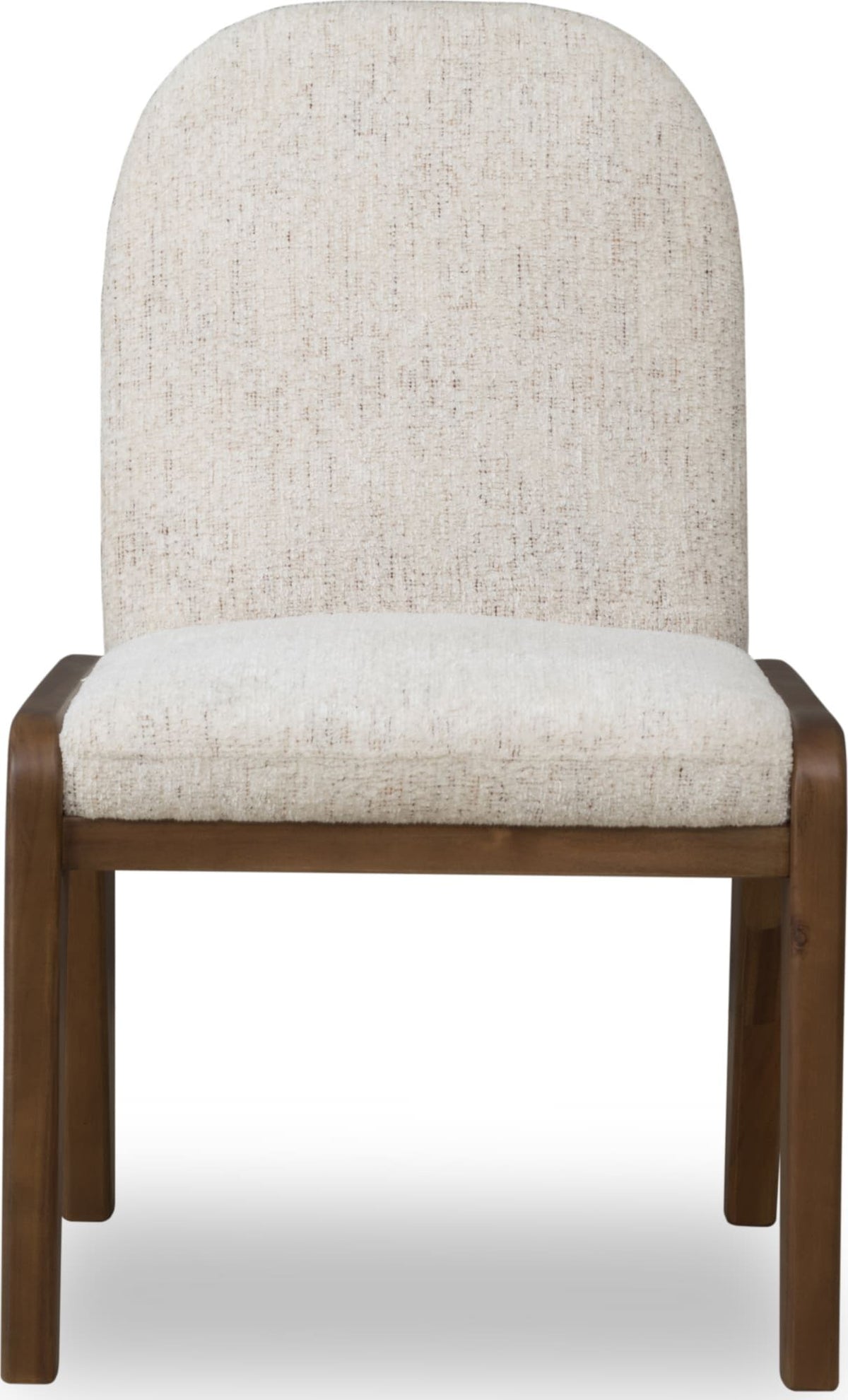 Xolani Chenille Upholstered Dining Chair in Chinchilla and Impala