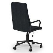 Foley - Swivel Office Chair - Distressed Blue - R&R Furniture Gallery (Fountain Valley, CA)