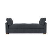 Classic Home Audrey daybed with a wooden frame and white bedding, stylish and comfortable for a bedroom or guest room.