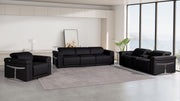 1126 - 7-Piece Modular Power Reclining Sofa, Loveseat & Chair Set In With 6 Power Recliners & Power Headrests - R&R Furniture Gallery (Fountain Valley, CA)