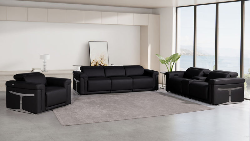1126 - 7-Piece Modular Power Reclining Sofa, Loveseat & Chair Set In With 6 Power Recliners & Power Headrests - R&R Furniture Gallery (Fountain Valley, CA)