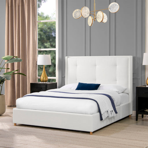 Miramar - Cushion Back Headboard Platform Bed Frame - R&R Furniture Gallery (Fountain Valley, CA)