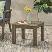Halcyon - Outdoor Side Table With Slat Design - R&R Furniture Gallery (Fountain Valley, CA)