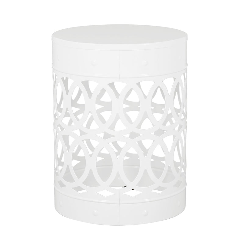 Outdoor Metal Large End Table, Modern Design - R&R Furniture Gallery (Fountain Valley, CA)