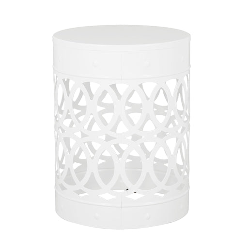 Outdoor Metal Large End Table, Modern Design - R&R Furniture Gallery (Fountain Valley, CA)