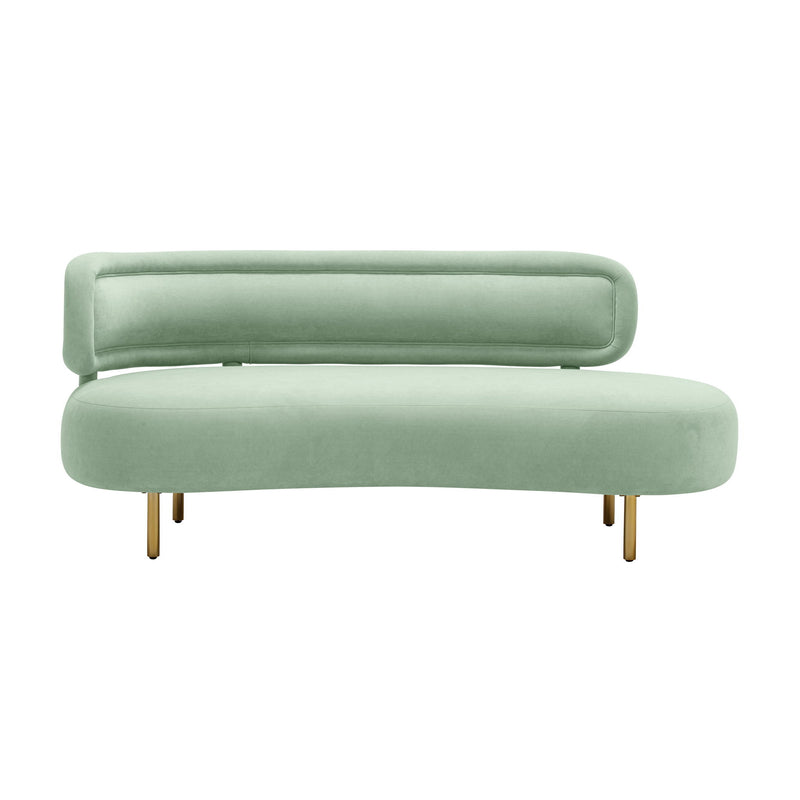 Tischa - Boucle Velvet Sofa - R&R Furniture Gallery (Fountain Valley, CA)