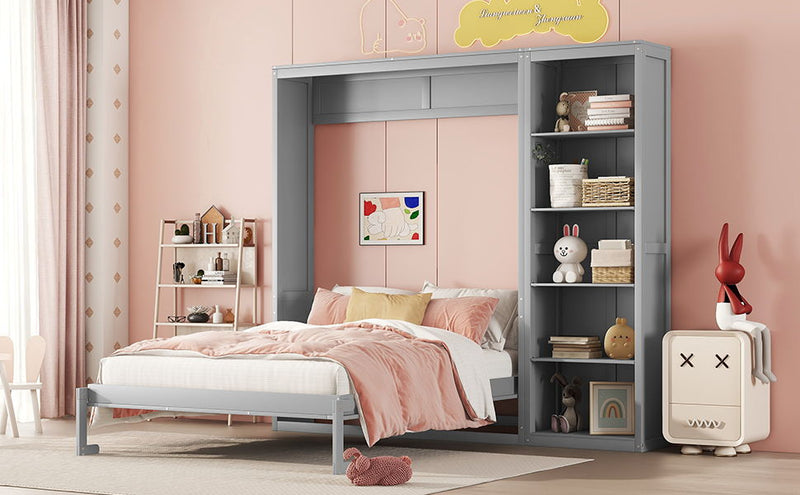 Murphy Wall Bed With Shelves - R&R Furniture Gallery (Fountain Valley, CA)
