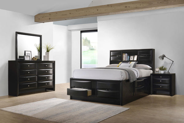 Briana 4-piece Queen Bedroom Set Black