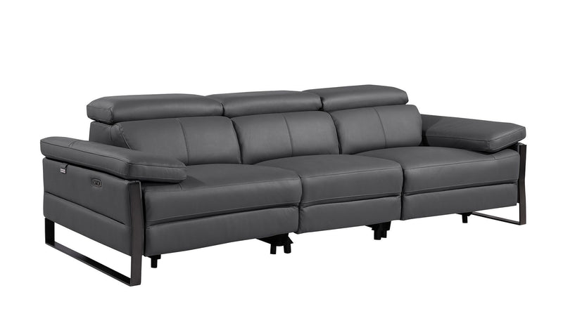1246 - Modular Power Triple Reclining Sofa With Power Reclining Headrests