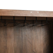 Holmes - Bar Cabinet - Artisan Brown - R&R Furniture Gallery (Fountain Valley, CA)