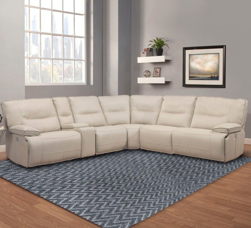 Spartacus - Power Reclining Sectional - R&R Furniture Gallery (Fountain Valley, CA)