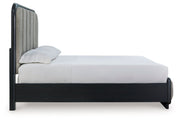 Rowanbeck - Upholstered Panel Bed - R&R Furniture Gallery (Fountain Valley, CA)