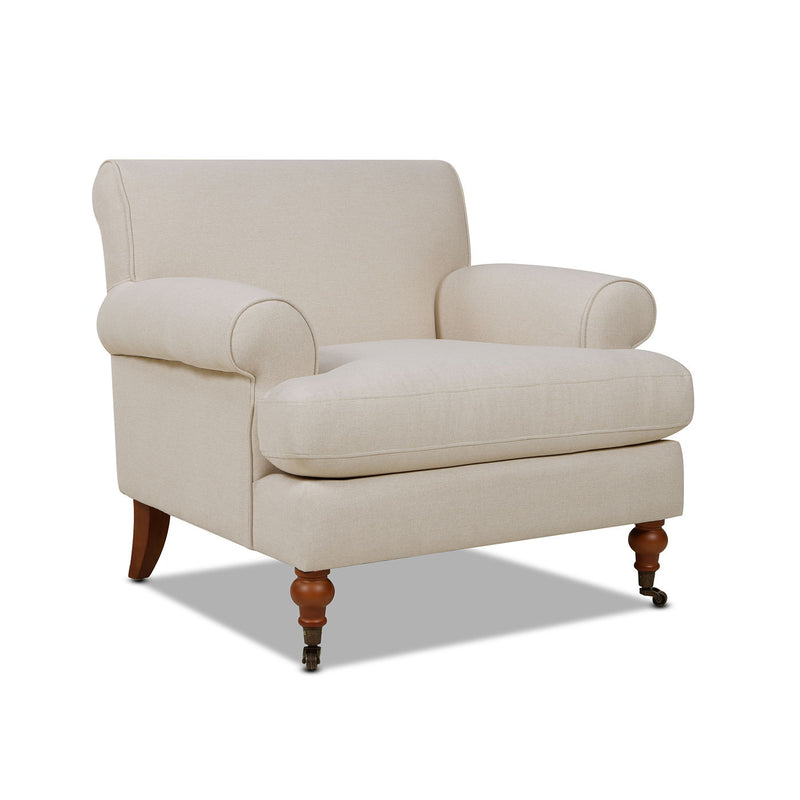 Alana Lawson - Accent Arm Chair With Casters - R&R Furniture Gallery (Fountain Valley, CA)