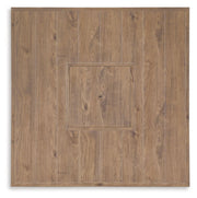 Walton Bridge - Square Bar Table W/Fire Pit - Driftwood - R&R Furniture Gallery (Fountain Valley, CA)