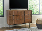Juddins - Accent Cabinet - Brown - R&R Furniture Gallery (Fountain Valley, CA)