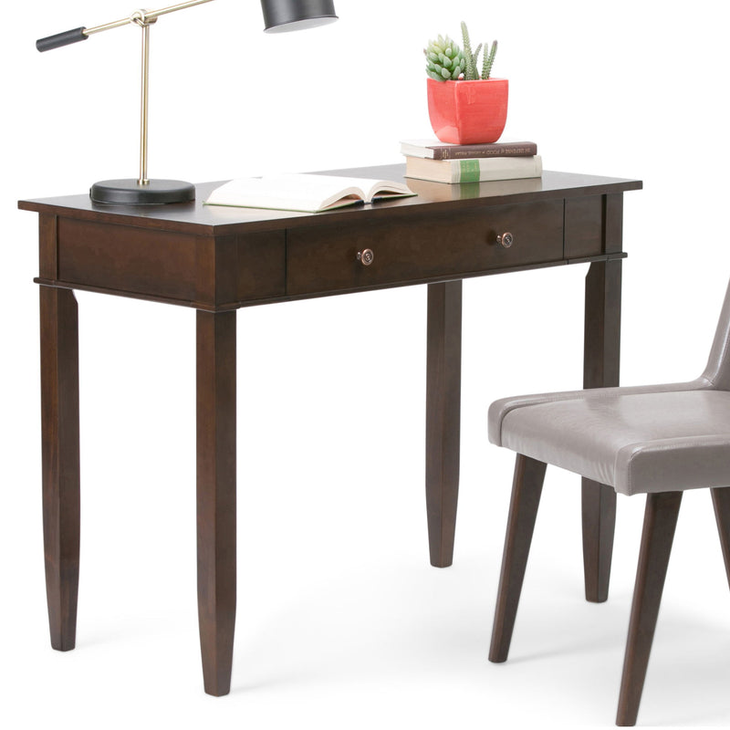 Carlton - Home Office Desk - Dark Tobacco Brown - R&R Furniture Gallery (Fountain Valley, CA)