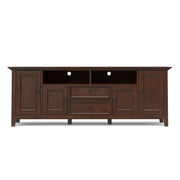 Amherst - TV Stand For TVs Up To 80" - Brown - R&R Furniture Gallery (Fountain Valley, CA)