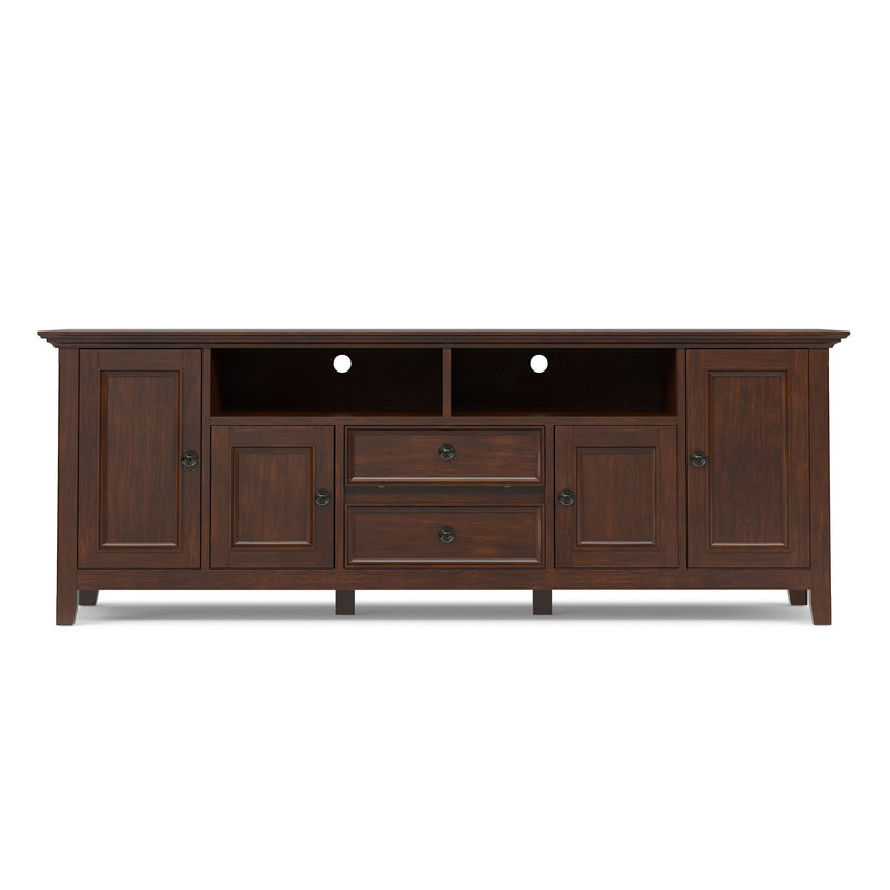 Amherst - TV Stand For TVs Up To 80" - Brown - R&R Furniture Gallery (Fountain Valley, CA)