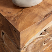 Rhea - Accent Table - Natural - R&R Furniture Gallery (Fountain Valley, CA)