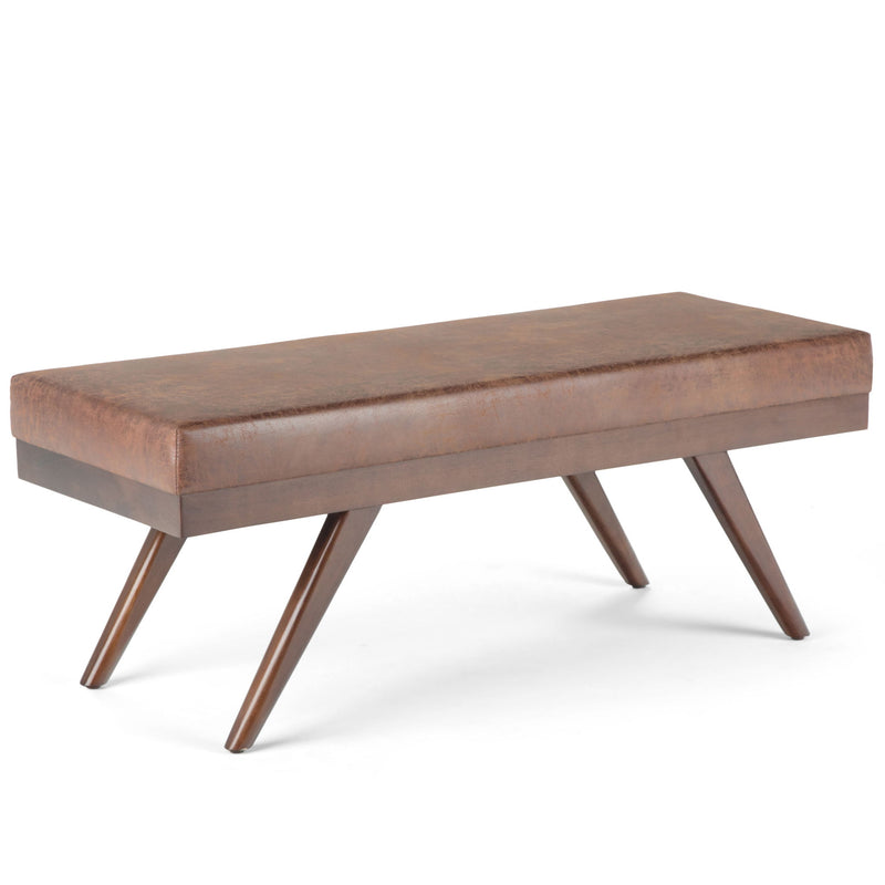Chanelle - Mid-Century Ottoman Bench - R&R Furniture Gallery (Fountain Valley, CA)