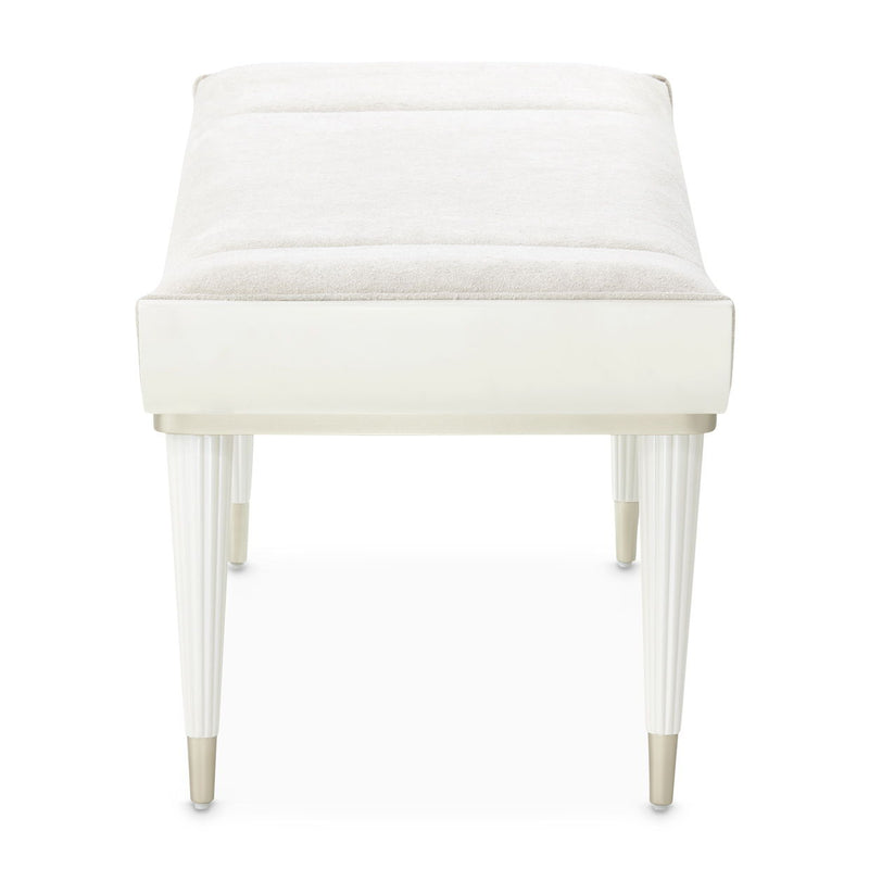 La Marisia - Accent Bench - Tranquil / Creamy Pearl - R&R Furniture Gallery (Fountain Valley, CA)