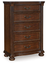 Lavinton - Five Drawer Chest - Brown - R&R Furniture Gallery (Fountain Valley, CA)