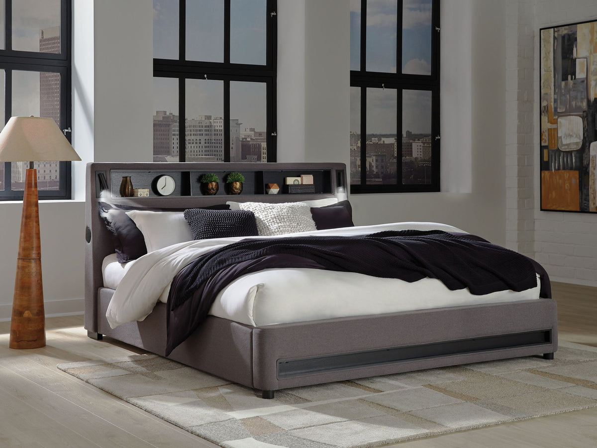 Verishaw - Upholstered Bed - R&R Furniture Gallery (Fountain Valley, CA)