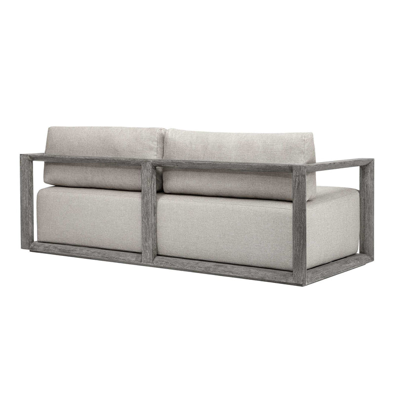 Remsen - Outdoor Sofa - Weathered Gray / Dove