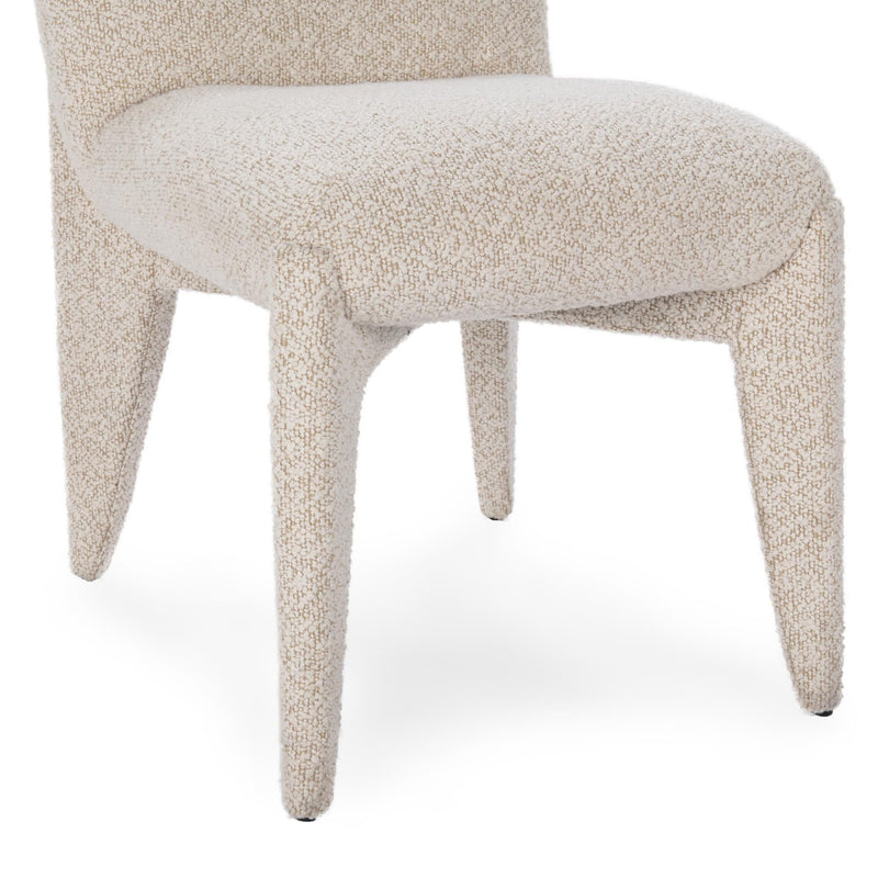 Danson - Upholstered Dining Chair - Fallow Ivory - R&R Furniture Gallery (Fountain Valley, CA)