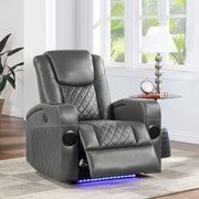 Alair - Power Motion Recliner With Bluetooth, Wireless Charger & Cupholder - R&R Furniture Gallery (Fountain Valley, CA)